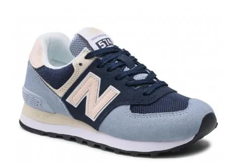 NEW BALANCE SNEAKER DONNA WL574VJ2 BLU