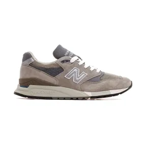 NEW BALANCE U998GR GREY MEN MADE IN USA 998