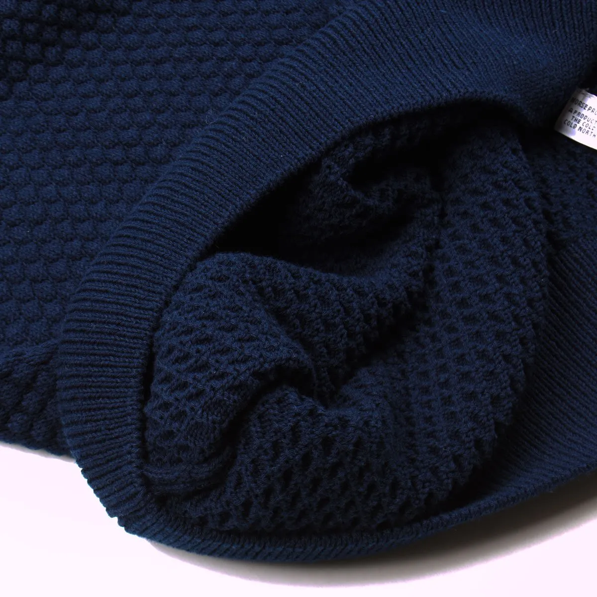 Norse Projects - Bjorn Bubble Sweater - Dark Navy