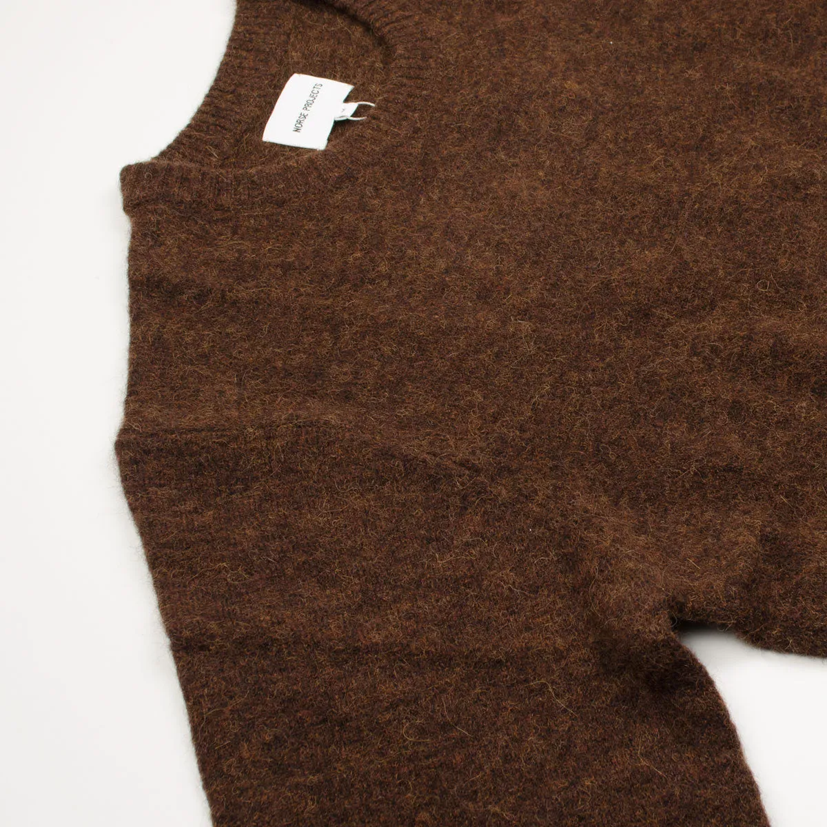 Norse Projects - Sigfred Merino Alpaca Sweater - Truffle