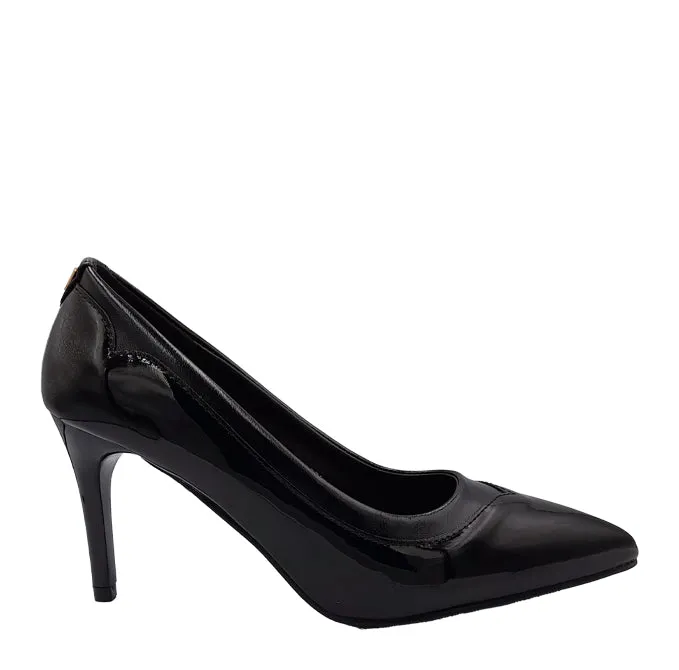 Pierre Cardin Pcl10290 Ladies Lea 4 Shoes Black