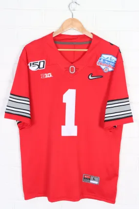 REPLICA Ohio State Buckeyes #1 Justin Fields Football Jersey (L)