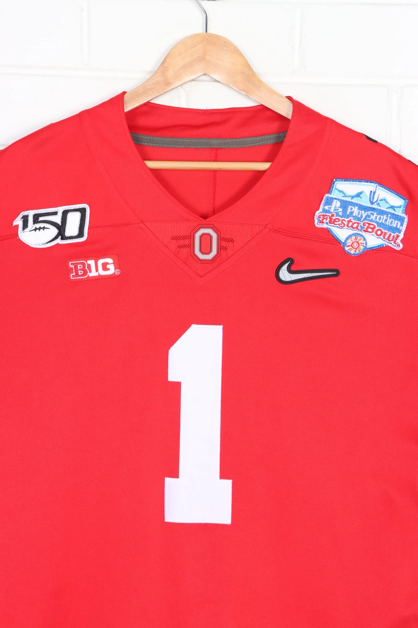 REPLICA Ohio State Buckeyes #1 Justin Fields Football Jersey (L)