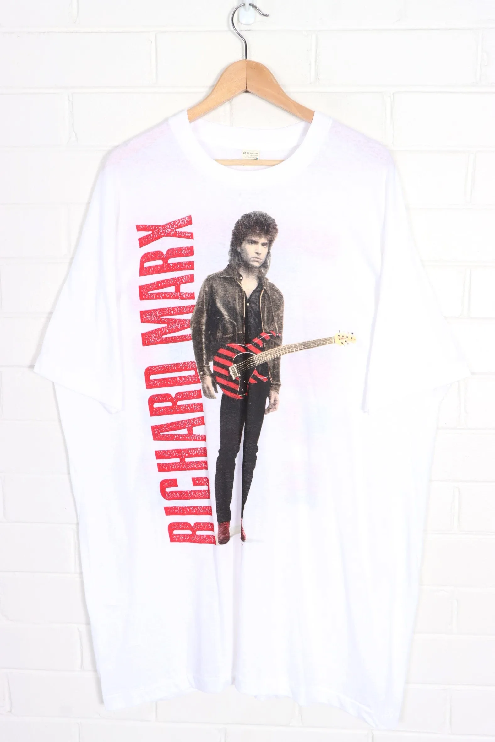 Richard Marx 1989 'Repeat Offender' Tour Single Stitch Tee USA Made (XXL)