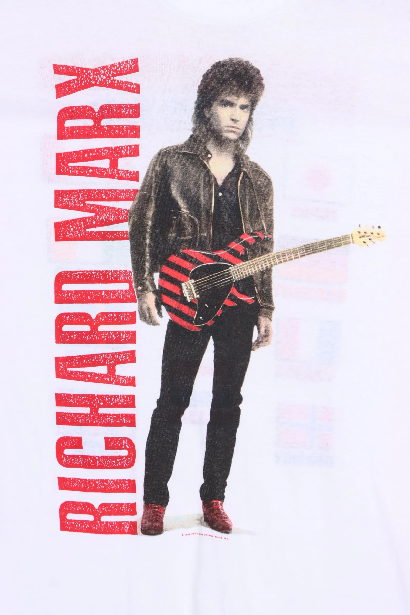 Richard Marx 1989 'Repeat Offender' Tour Single Stitch Tee USA Made (XXL)