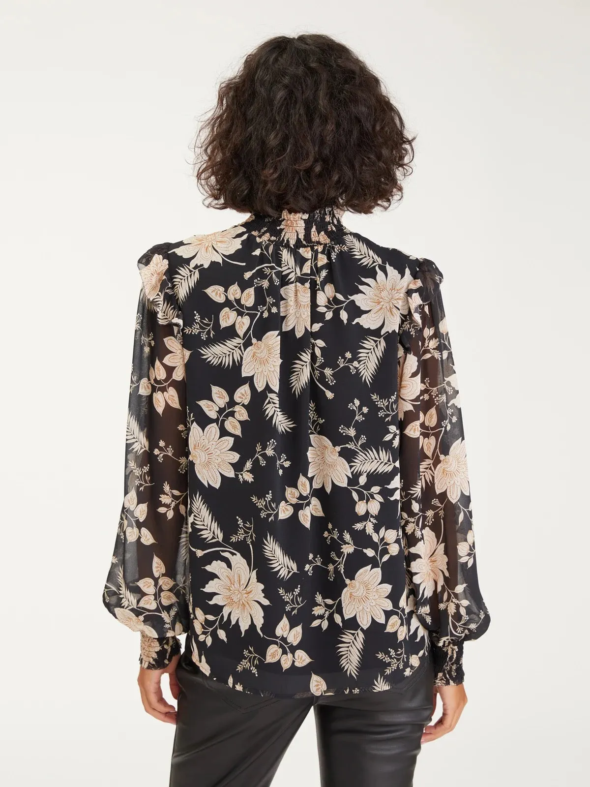 Sanctuary Bold Popover Blouse