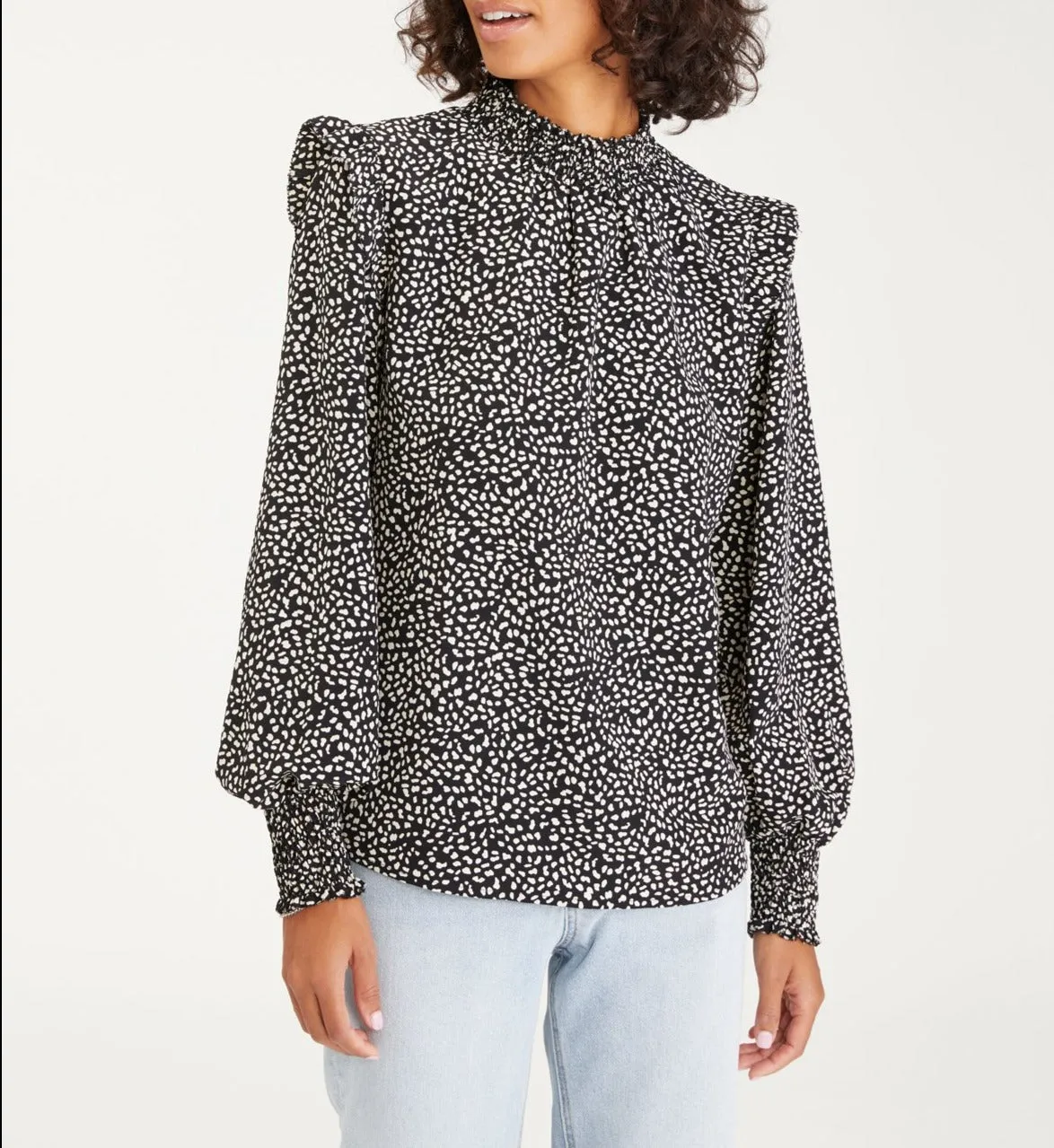 Sanctuary Bold Popover Blouse