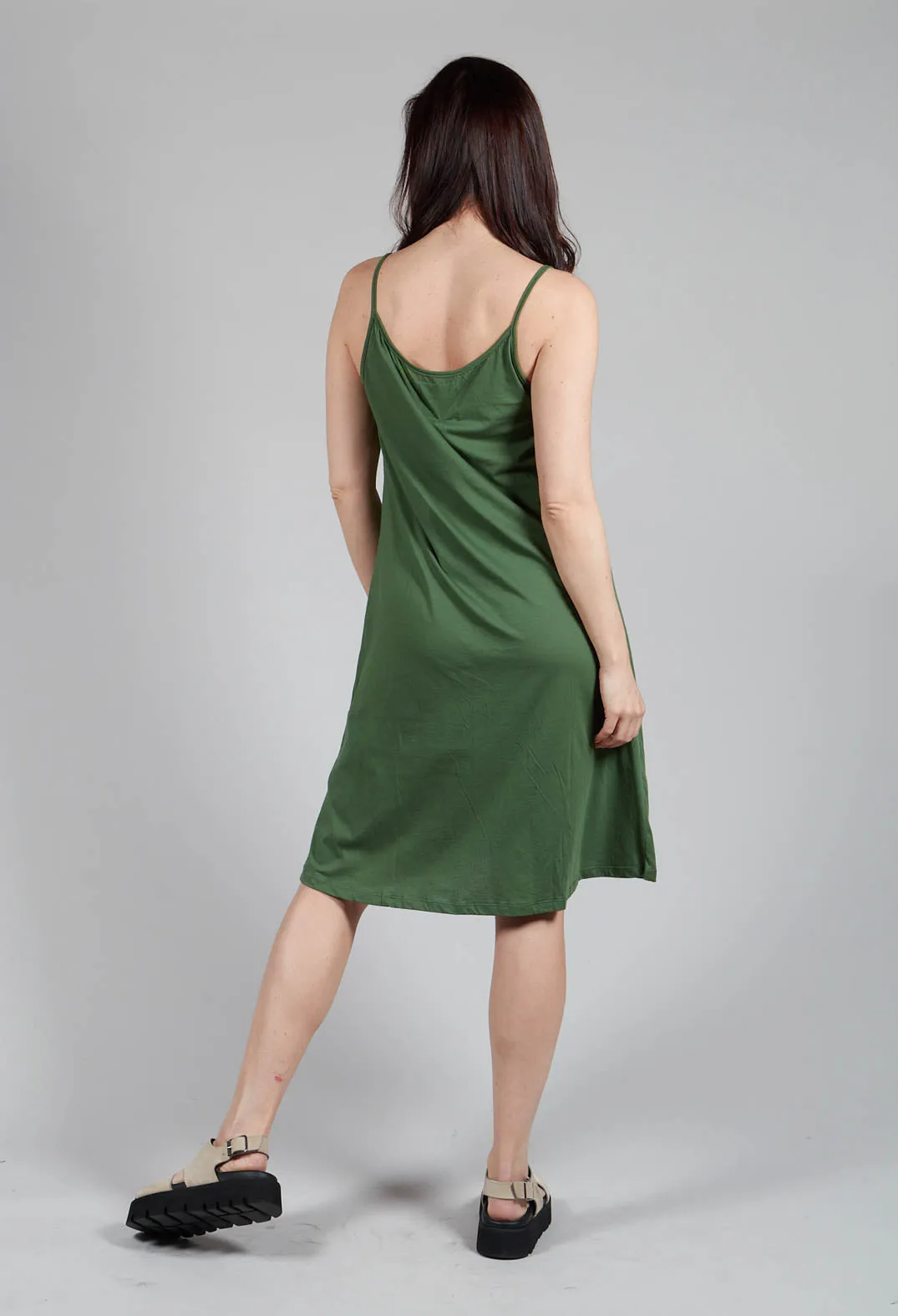 Slip Dress in Green