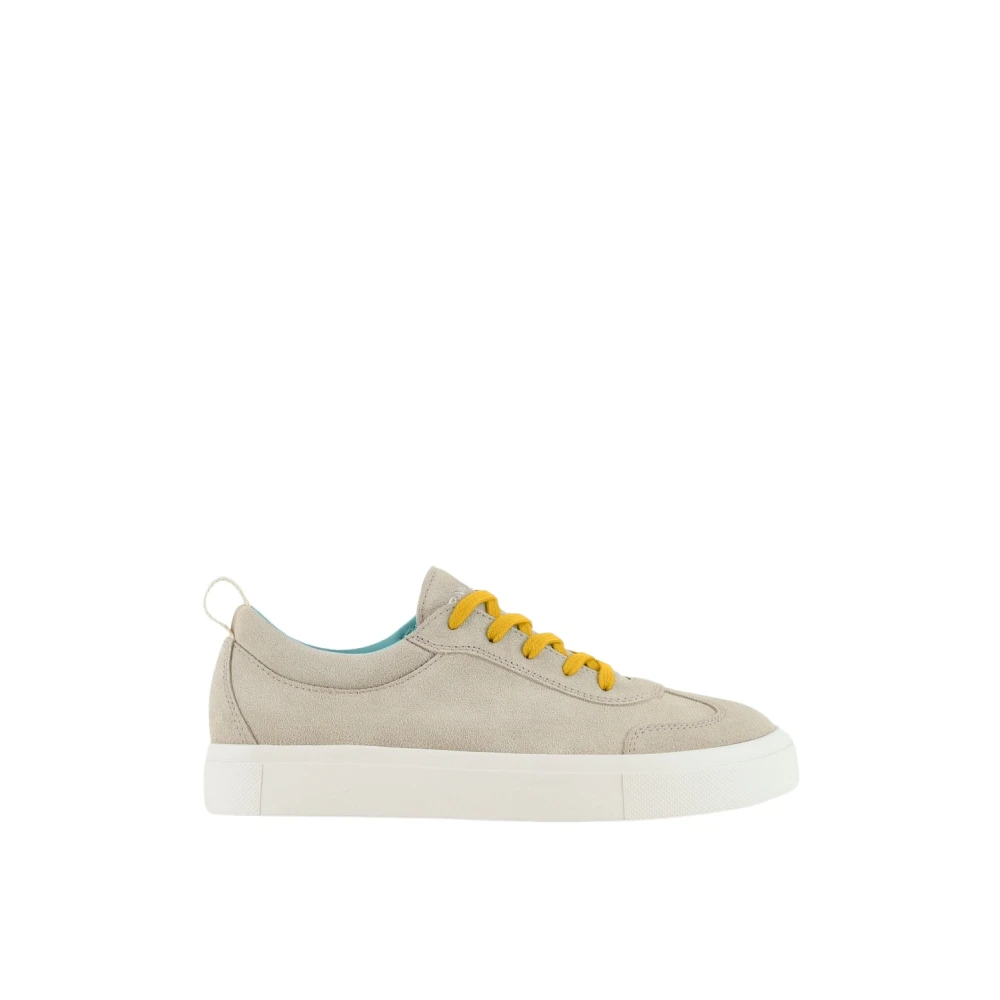 SNEAKER P08 UOMO IN SUEDE NEBBIA