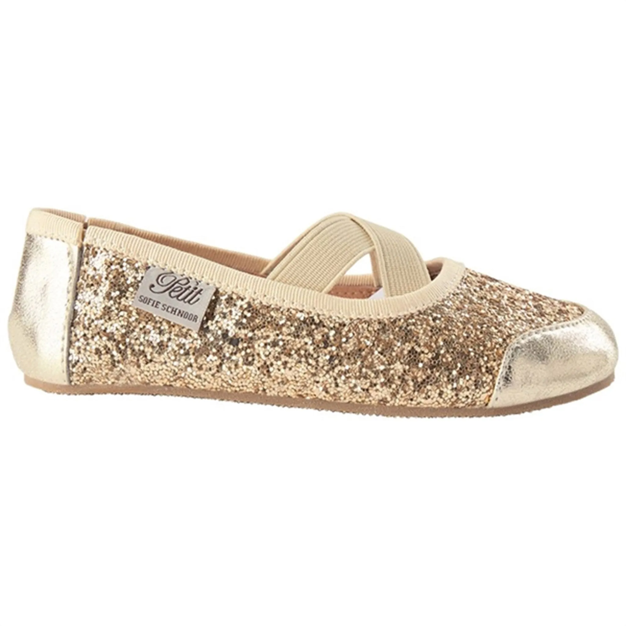 Sofie Schnoor Ballerina Indoors Shoes Champagne