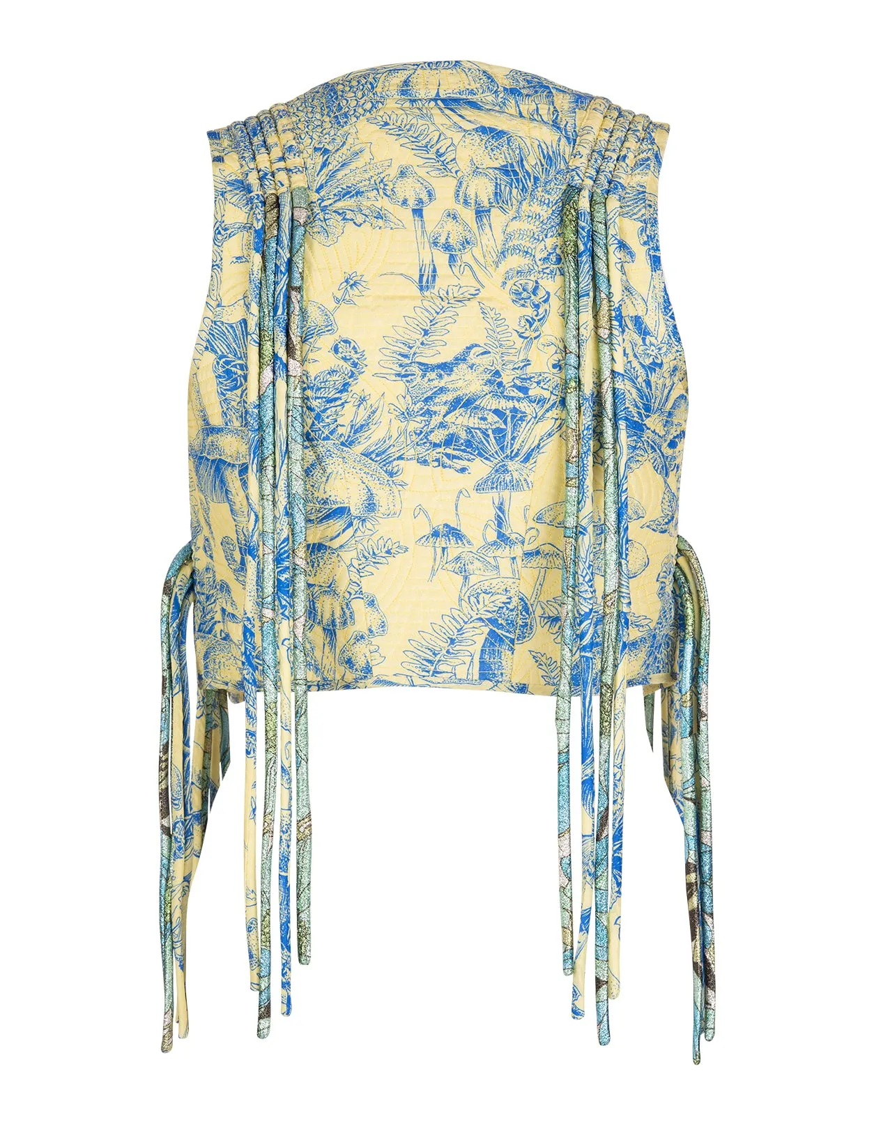 Stella Mccartney Drawstring Detailed Sleeveless Top