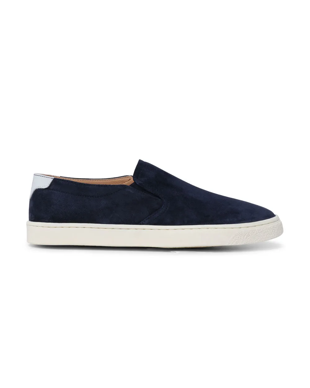 Suede Slip-On Sneaker in Blue