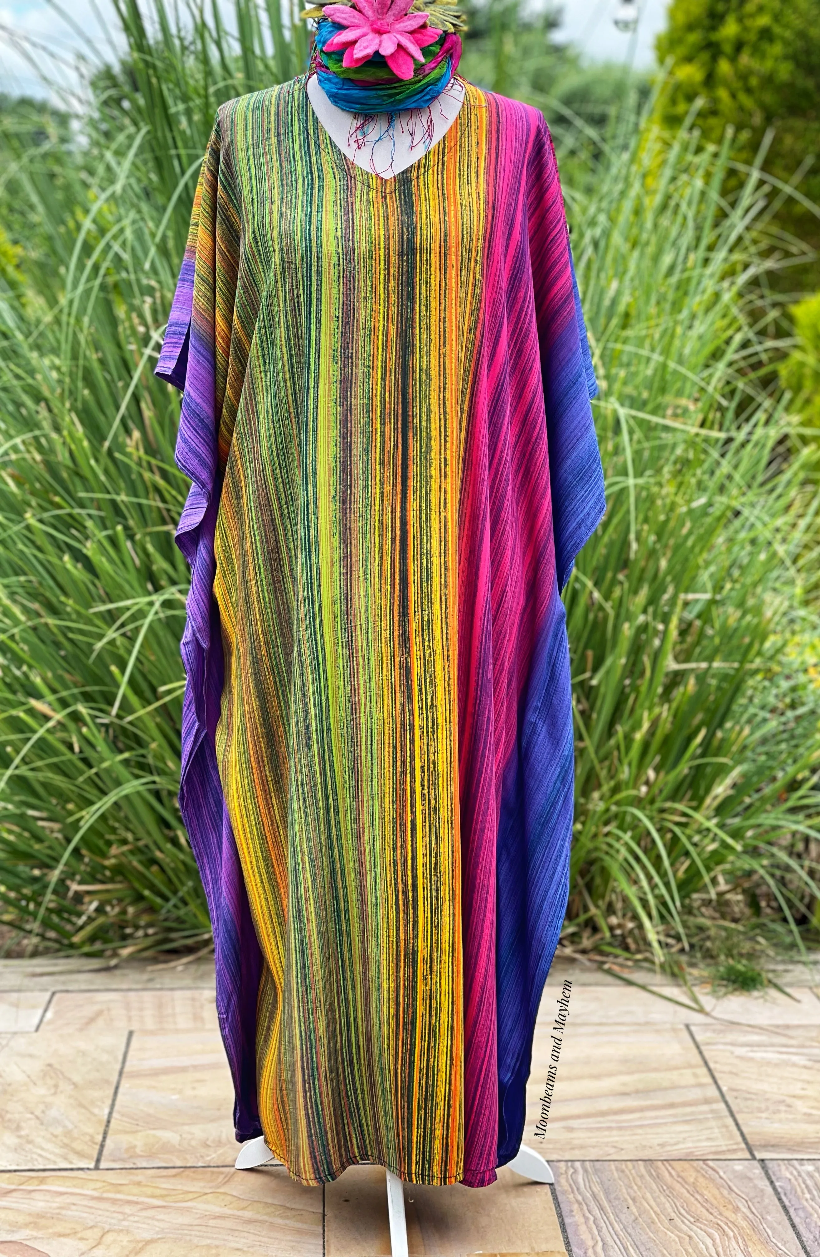 SUN CHILD TIE DYE KAFTAN / REG - PLUS SIZE