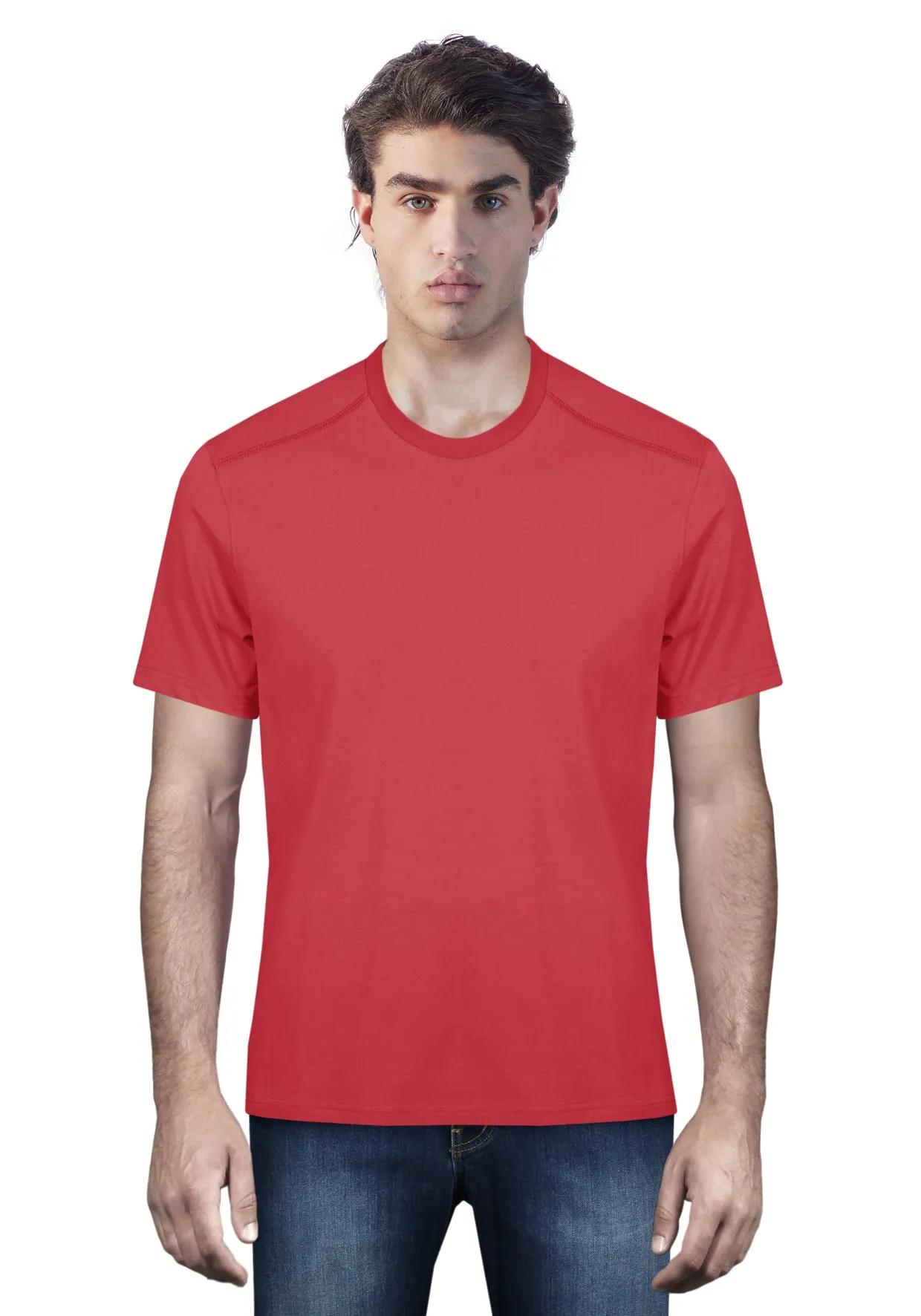 T-shirt Giro collo mezza manica