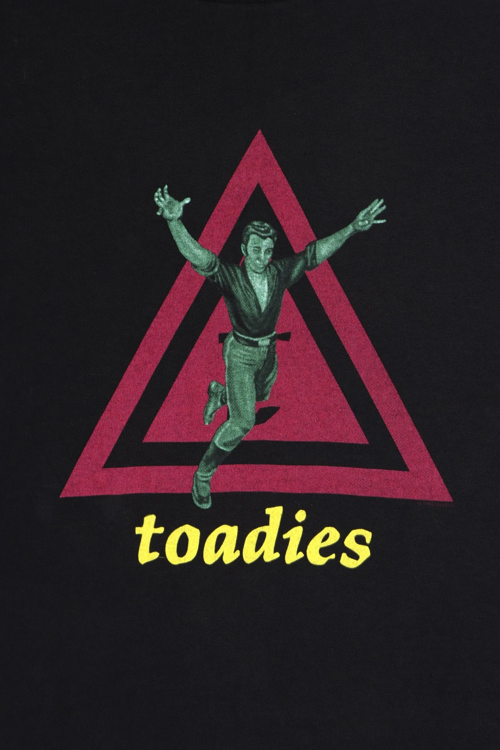 Toadies Band Rubberneck I Burn Front Back Single Stitch T-Shirt USA Made (XL)