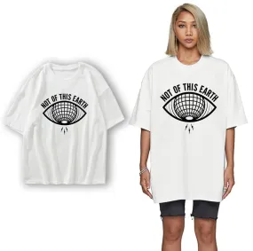 Unisex Casual Streetwear Oversized 100% Cotton Short Sleeve T-Shirts