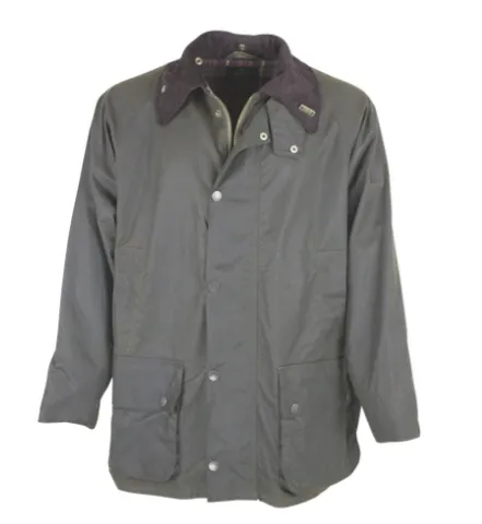 WAX JACKET OLEATA OLIVE GREEN