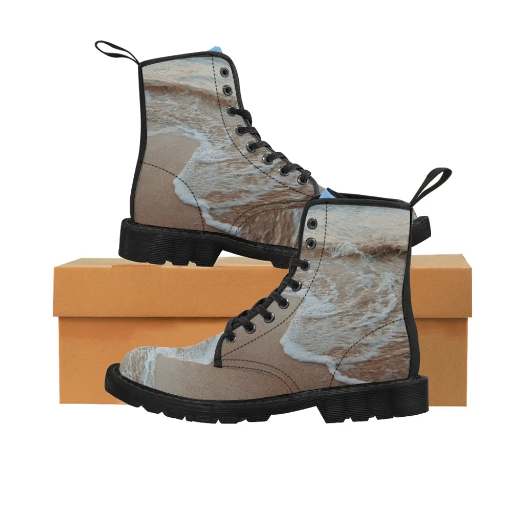 Women's Canvas Boots sea