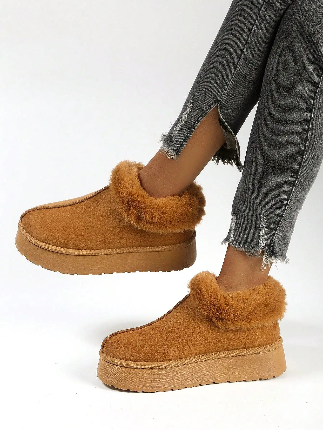 Women's Wedge Heel Platform Boots