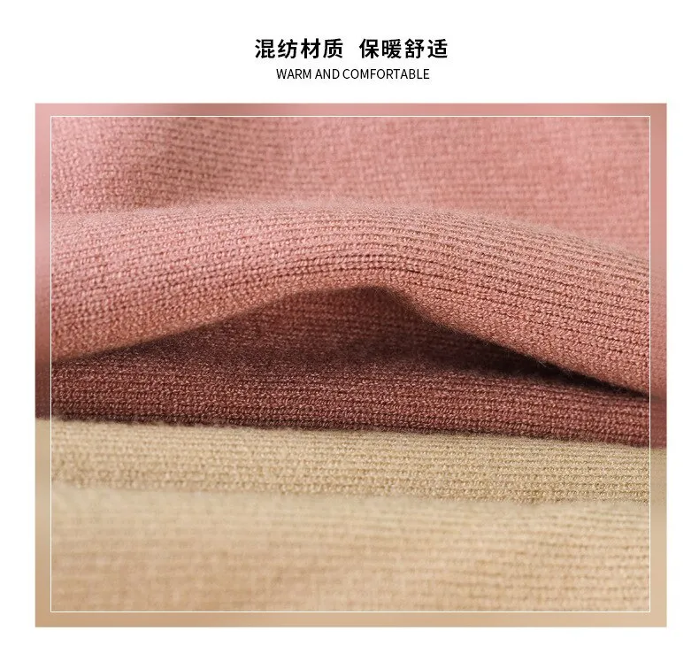 Xituodai Knitwear men's collar sweater sweater men's new solid color half-high collar men's sweater men