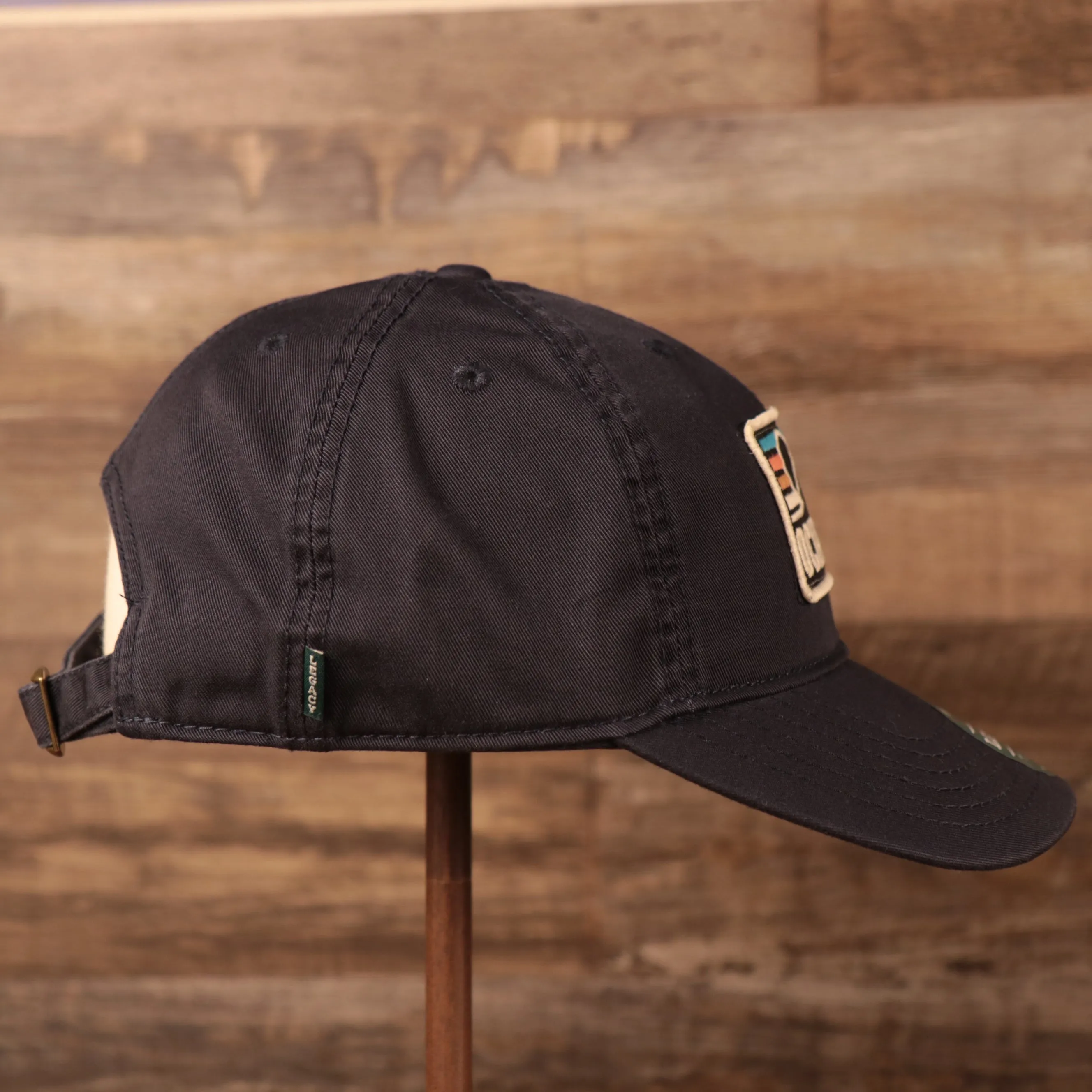 YOUTH SIZED LEAGUE LEGACY | TRUCKER HAT| OCEAN CITY NEW JERSEY | RECTANGULAR WAVE PATCH  | NAVY BLUE