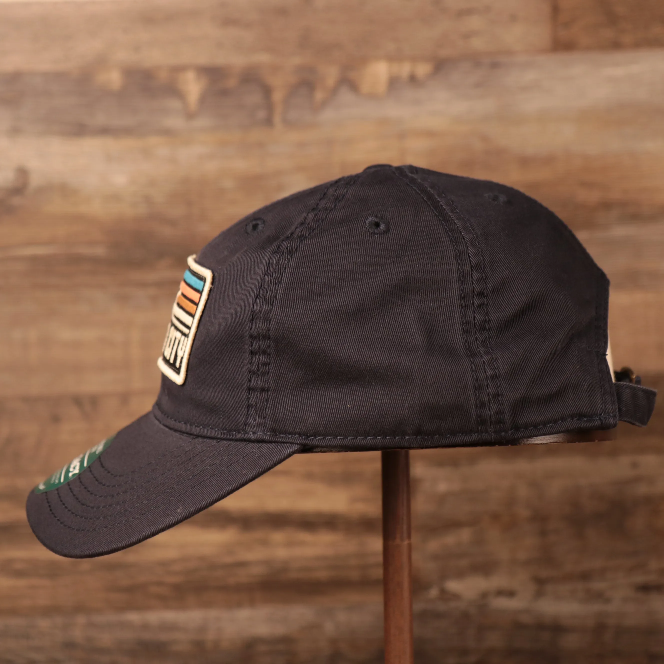 YOUTH SIZED LEAGUE LEGACY | TRUCKER HAT| OCEAN CITY NEW JERSEY | RECTANGULAR WAVE PATCH  | NAVY BLUE