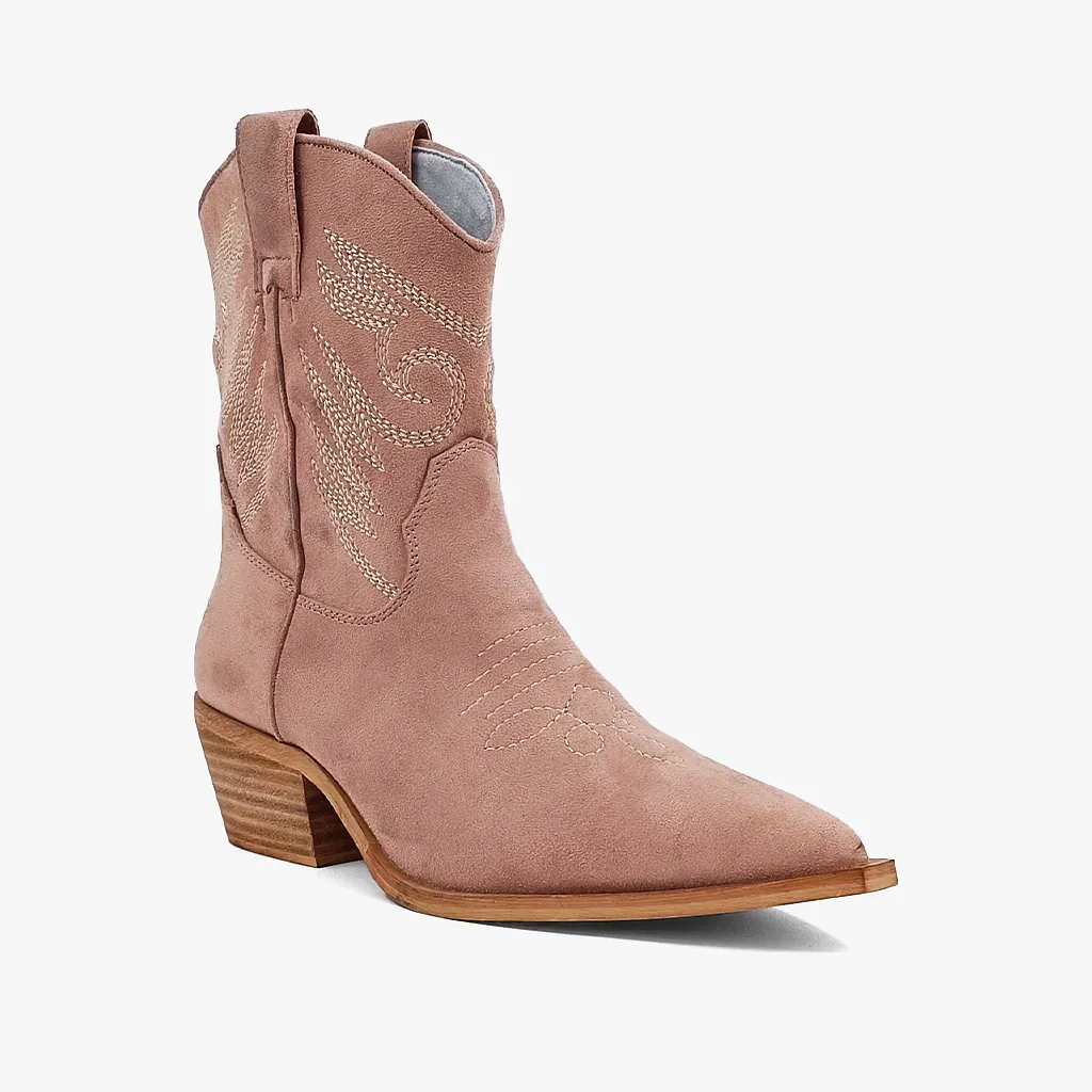 Zahara Boots - Rose Suede