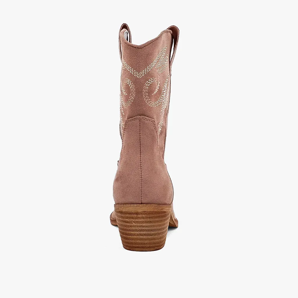 Zahara Boots - Rose Suede