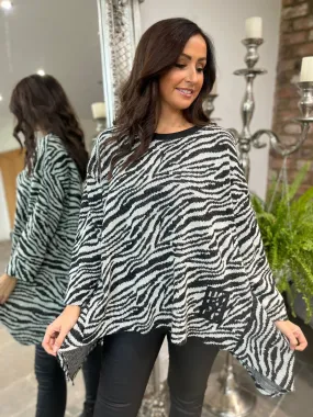 Zebra Longline Top Campbell